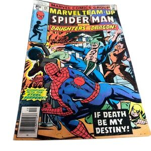 Marvel Team-Up Spider Man Daughters of the Dragon Comic Book #64 December 1977